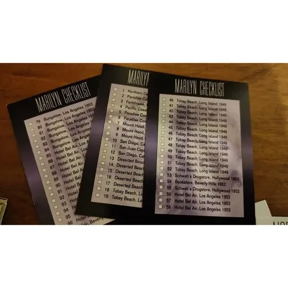 Marilyn Monroe Private Collection Pack Full Pack With Papers 1993 - Picture 4 of 15